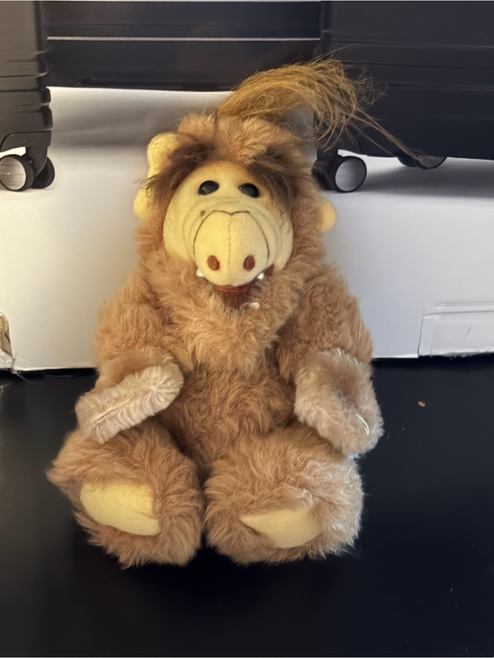 ALF 1987 Coleco Mini Plush Toy Furry Alien Doll Vintage Teddy Bear